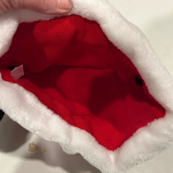 MICKEY MOUSE CHRISTMAS HAT RED WITH BLACK MICKEY EARS BRAND NEW WITH TAGS - Picture 4 of 4